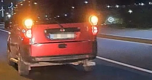 Ordu da trafiği tehlikeye düşüren sürücüye 14 bin TL ceza Ordu Haberleri