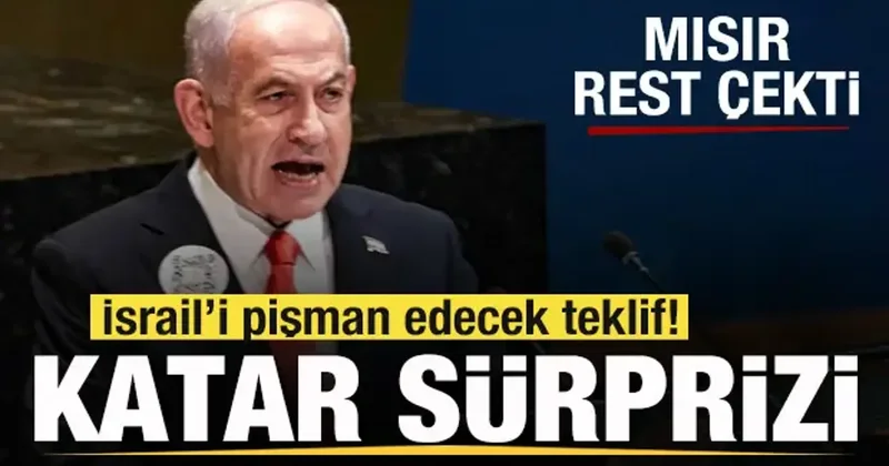 Mısır resti çekti! İsrail e Katar şoku! Pişman edecek teklif ortaya çıktı