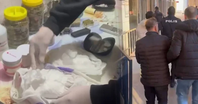 Zehir tacirlerine operasyon! 10 milyon lira değerinde uyuşturucu ele geçirildi
