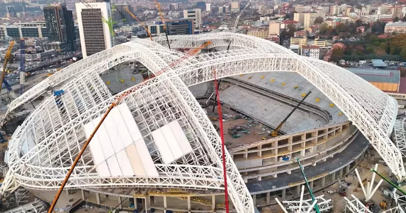 19 Mayıs Stadyumu nun İnşaatı devam ediyor! Tamamlandığında dünya sıralamasına girecek