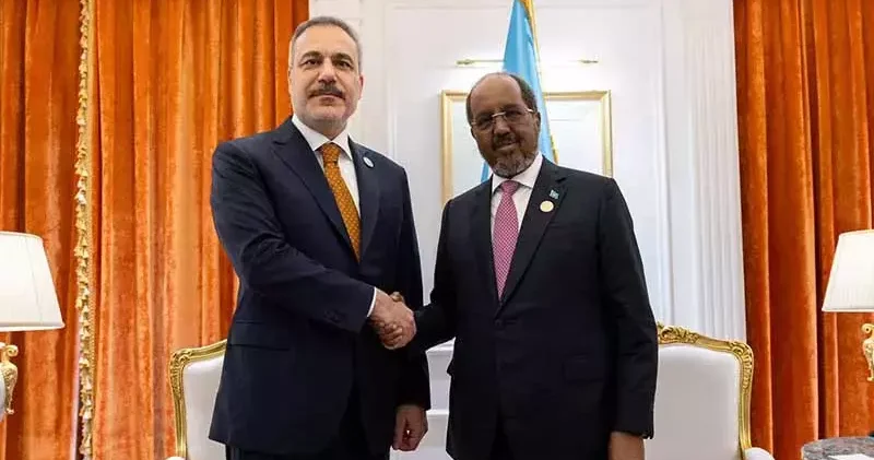 Bakan Fidan, Somali Cumhurbaşkanı Mahmud tarafından kabul edildi