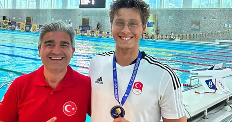 Berke Saka Avrupa üçüncüsü oldu Spor Haberleri Yüzme