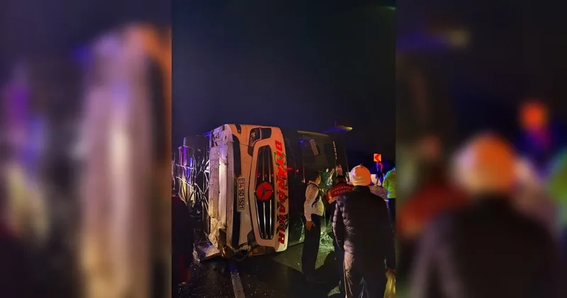 Osmaniye de bir otobüs kazası daha! 3 kişi yaralandı