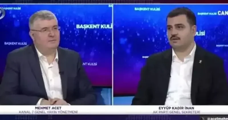 AK Parti Genel Sekreteri Eyyüp Kadir İnan: Demokrasinin celladı CHP dir Politika Haberleri