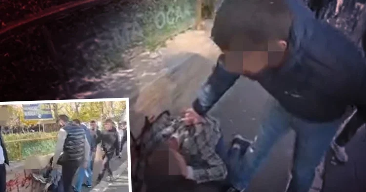 Yengeye mesajın sonu: Buluşma noktasında feci şekilde dayak yerdi