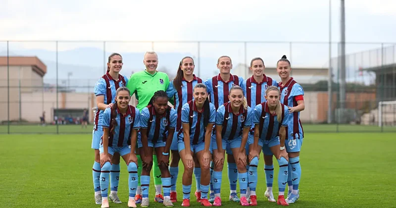Trabzonspor Kadın Futbol takımı 5 golle galip!