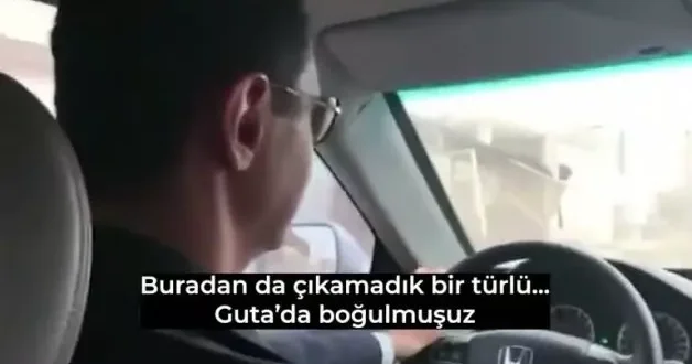 Esed’in Guta turu yeniden gündemde: Yıl dönümünde ortaya çıkan görüntüler tepki çekti