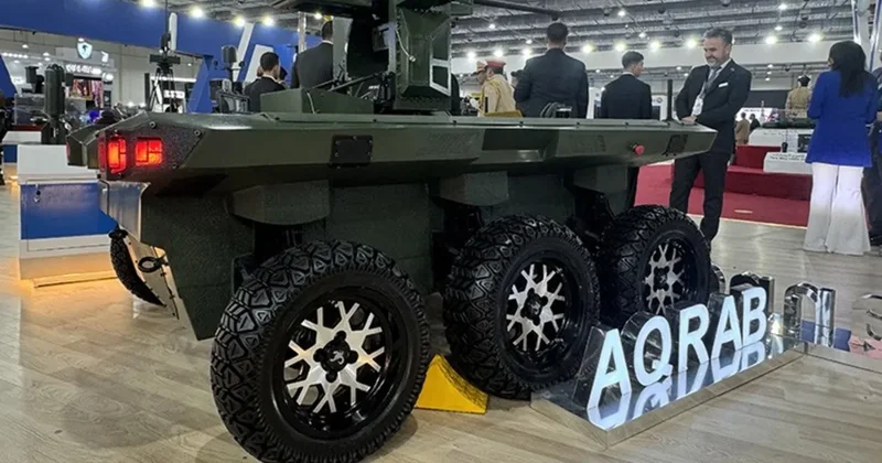 İnsansız platform Akrep Mısır’da görücüye çıktı