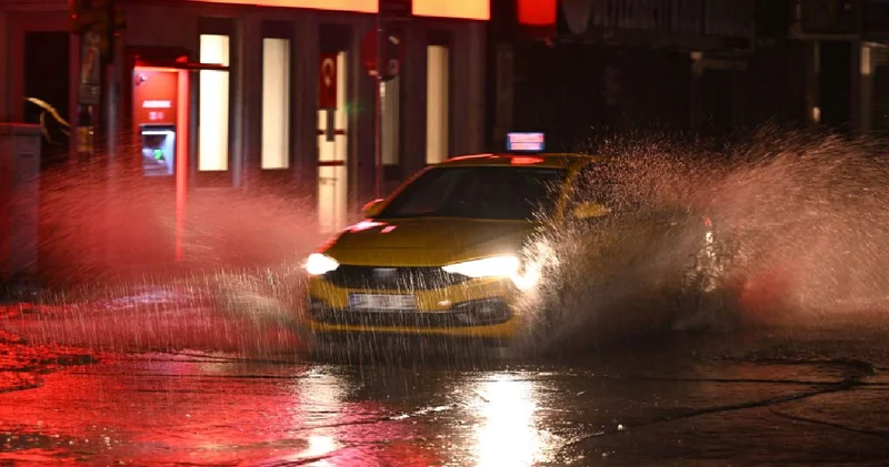 İstanbul da metrekareye 45 kg yağış düştü
