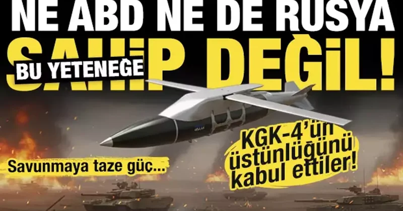 Ne ABD de ne de Rusya da var! KGK 84’ün menzil ve manevra kabiliyeti Batı’yı şaşırttı!