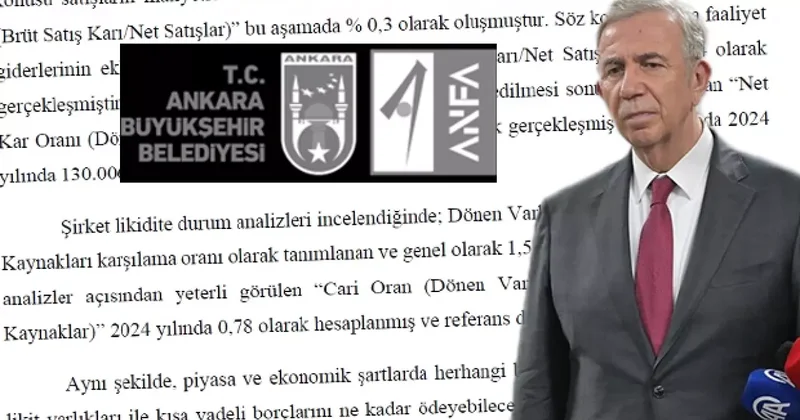 Mansur Yavaş ANFA’yı batırdı! Nakit bitti... 2.8 milyarlık borç yüküyle iflas kapıda