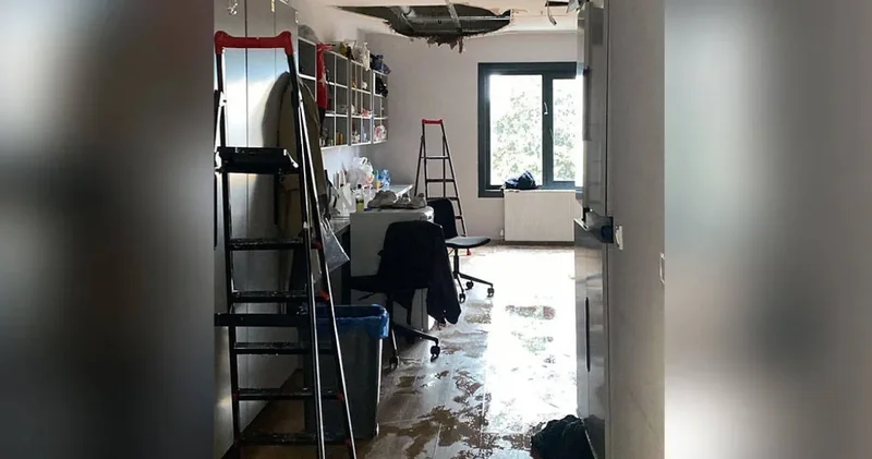 İstanbul da KYK yurdunu su basınca skandallar bir bir ortaya çıktı!