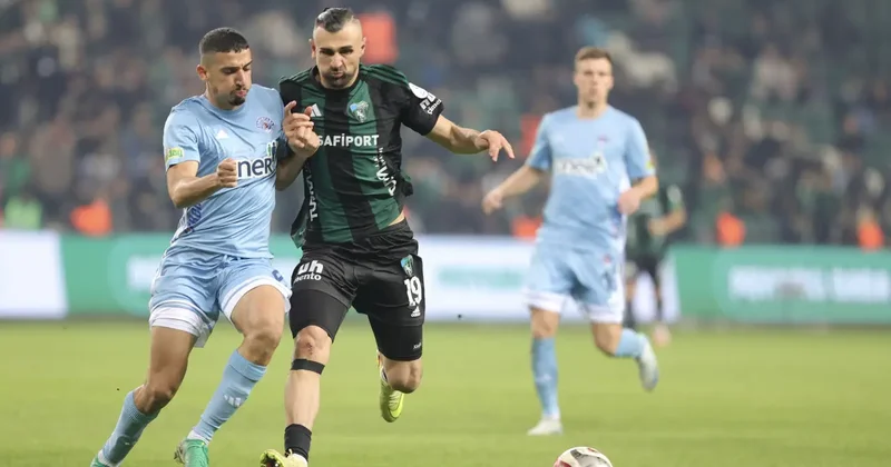 Süper Lig de sessiz kapışma! Kocaeli de gol sesi çıkmadı