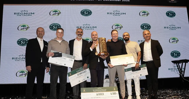 Regnum Carya Pro Am Golf Turnuvası nın şampiyonu Ali Altuntaş Antalya Haberleri