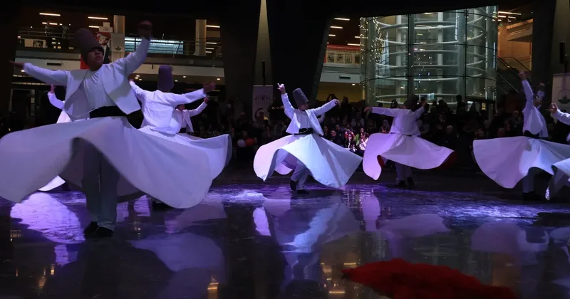 Bursa da Mevlana nın 752. vuslat yıl dönümü programı düzenlendi