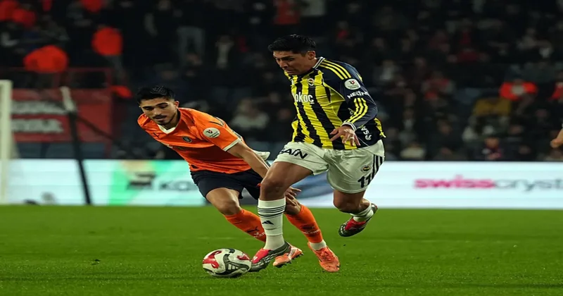 Fenerbahçe, Başakşehir’e 7 maç sonra puan kaybetti