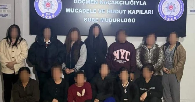 Bursa da masaj salonlarına eş zamanlı operasyon: 13 kaçak çalışan yakalandı Bursa Haberleri