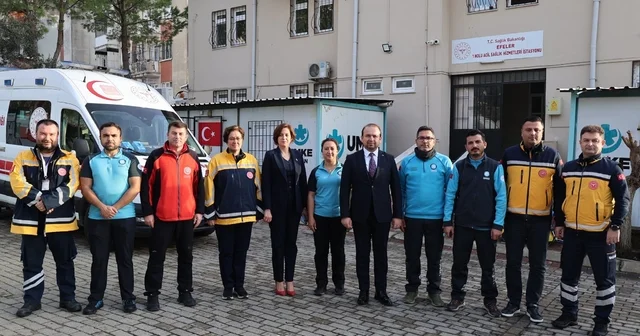 İl Sağlık Müdürü Şenkul UMKE ekibiyle bir araya geldi Aydın Haberleri