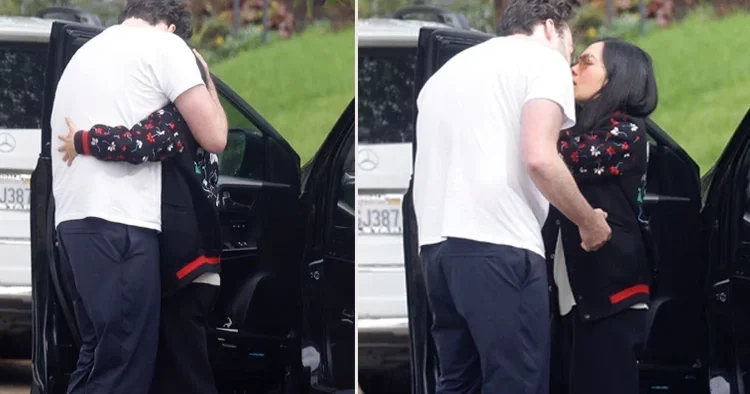 Ünlü çiftin son vedası gözyaşlarıyla ıslandı... Çok severek ayrılmışlar... Nasıl unutulur o son bakış!