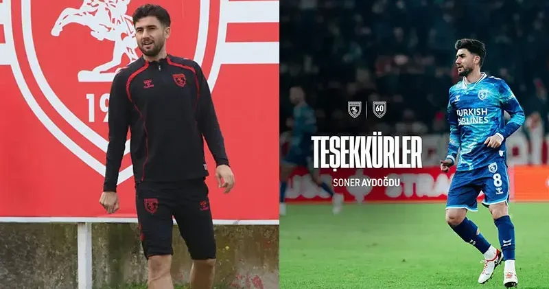 Samsunspor, Soner Aydoğdu ile yollarını ayırdıklarını duyurdu