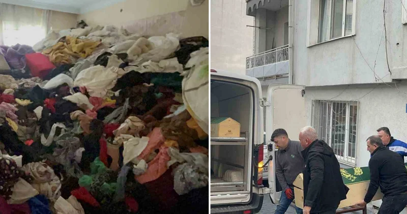 Biriktirme huyu hayatına mal oldu: İstiflediği giysi yığınlarının arasında ölü bulundu Tekirdağ Haberleri