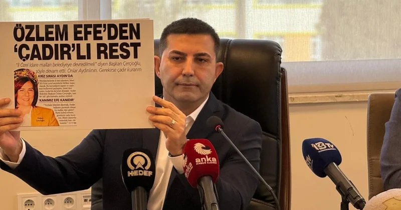 Kuşadası nda Özlem Çerçioğlu na tepki Sözcü Gazetesi
