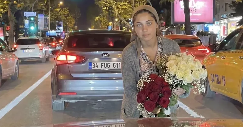 Herkes çiçek satan bu kızı konuşuyor