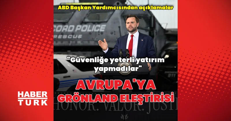 JD Vance ten Avrupa ya eleştiri Dış Haberler