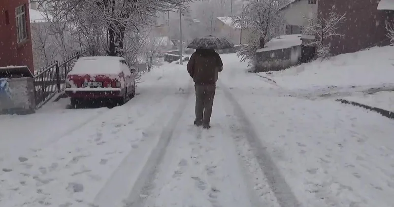 Tunceli de eğitime yarın ara verildi