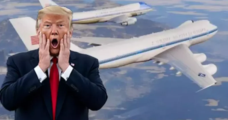Beklenmedik hareketlilik! Trump ın uçan kalesi Washington a çağrıldı!