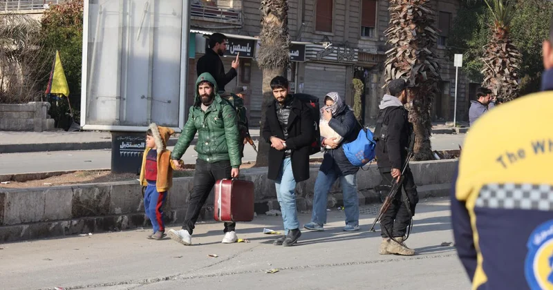 Terör örgütü SDG, Halep te sivillerin güvenli noktalara geçişini engelliyor