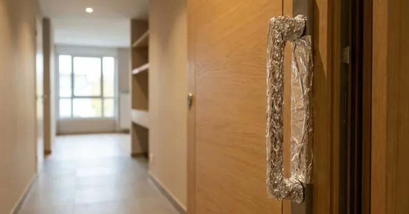 Kapı koluna alüminyum folyo sarıyorlar ama hiçbir işe yaramıyormuş Sözcü Gazetesi