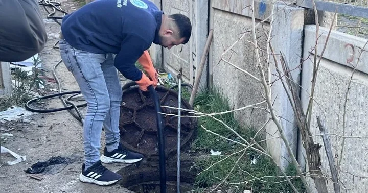 Manisa da ekipleri harekete geçiren iddia! Rögarda bebek gördüm