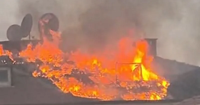 Kartal’da korku dolu dakikalar: Söndürülen çatı yangını rüzgarla yeniden alevlendi Gündem Haberleri