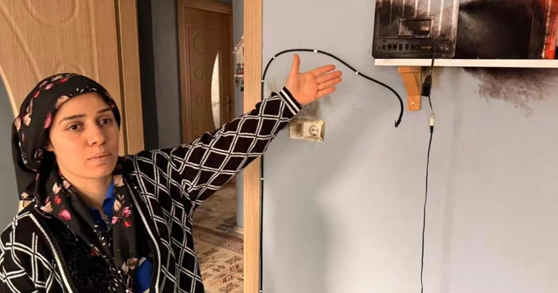 Manisa daki fırtınada 3 eve yıldırım düştü