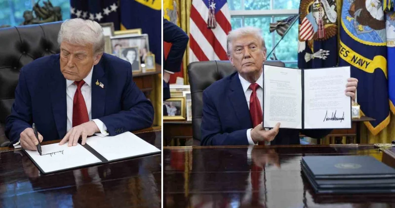 Trump kararnameyi imzaladı: ABD 66 uluslararası kuruluştan geri çekildi Amerika Haberleri