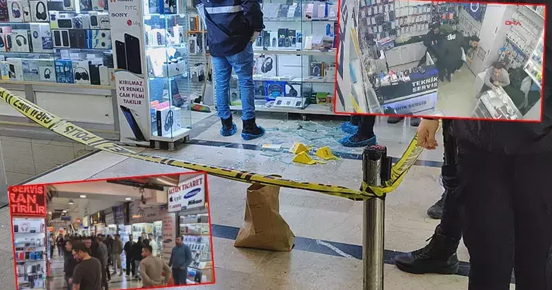 Doğubank ta iş yerine silahlı saldırı