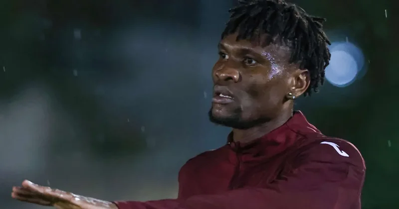 Trabzonspor da Chibuike Nwaiwu ilk antrenmanına çıktı!