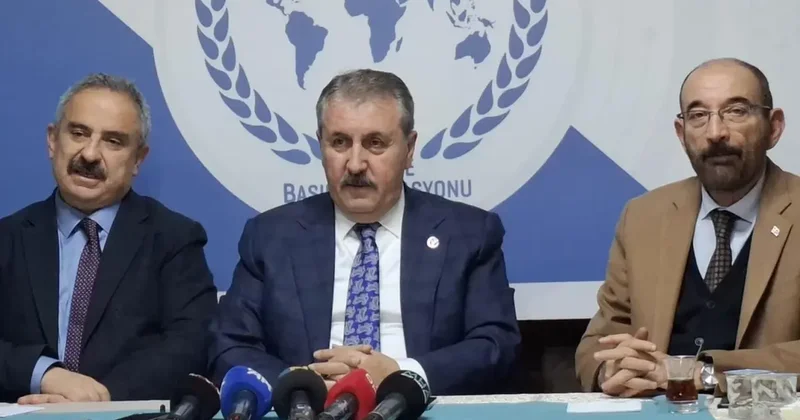 BBP lideri Mustafa Destici: Aile kurumu Türkiye nin asıl beka meselesidir