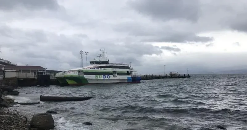 Bursa Deniz Otobüsler’nin 8 seferi iptal edildi