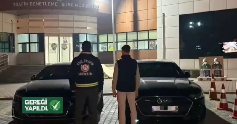 Son dakika: Araçlarına yasa dışı çakar takan sürücüye 414 bin TL ceza