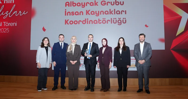 Albayrak Grubu İnsan Kaynakları Koordinatörlüğü’ne dördüncü kez “İK’nın Yıldızları” ödülü verildi Gündem Haberleri
