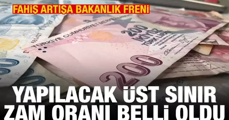 Bakanlık tan fahiş aidata fren! Yapılacak üst sınır zam oranı belli oldu