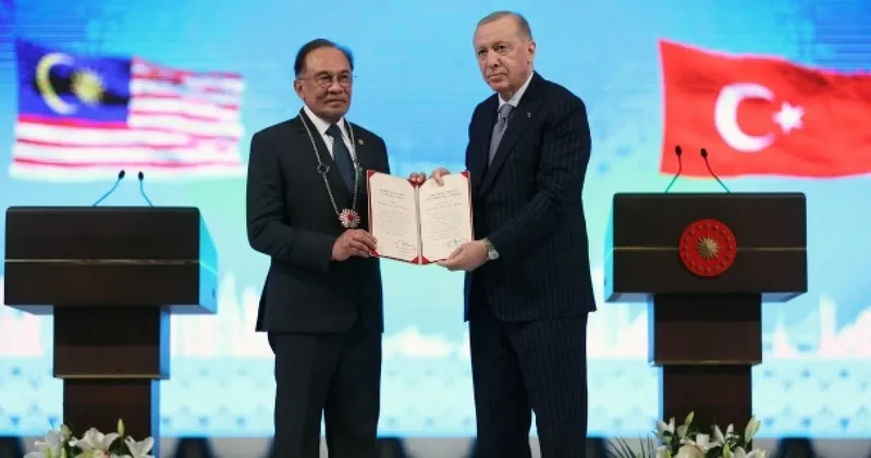 Malezya Başbakanı Türkiye ile ticaret hedefini açıkladı