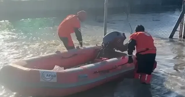 Meriç Nehri nin debisi artmaya devam ediyor VİDEO İZLE