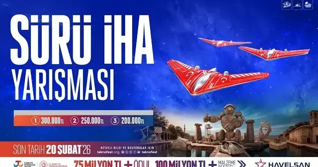 TEKNOFEST Sürü İHA Yarışması başvuruları başladı