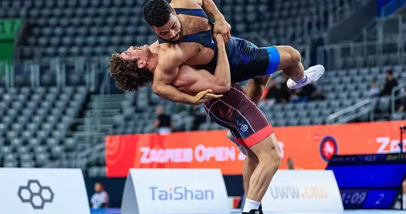 Yüksel Sarıçiçek, UWW 1 inci Ranking Series Zagreb Open Turnuvası’nda 5’te 5 yaparak şampiyon oldu