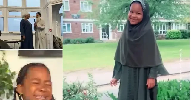 4 yaşındaki Cheri annesinin Müslüman olmasına vesile oldu VİDEO İZLE