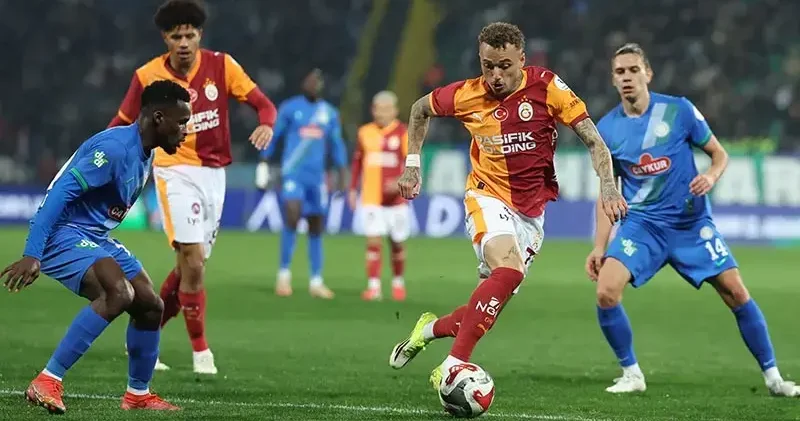 Galatasaray dan net galibiyet