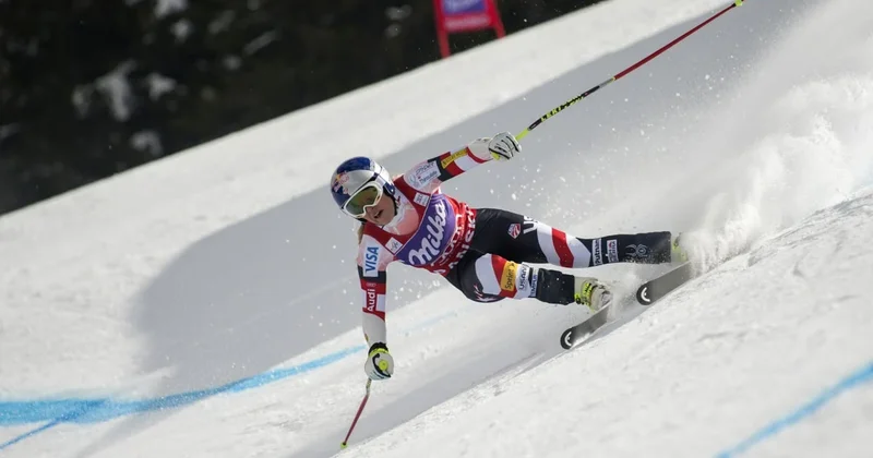 Lindsey Vonn ambulans helikopterle hastaneye kaldırıldı Sözcü Gazetesi